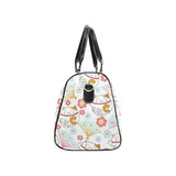 Maneki neko cat fan sakura Travel Bag