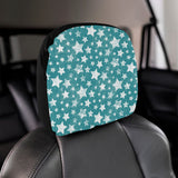 Vintage star pattern Car Headrest Cover