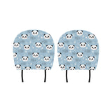 Cute panda pattern Car Headrest Cover