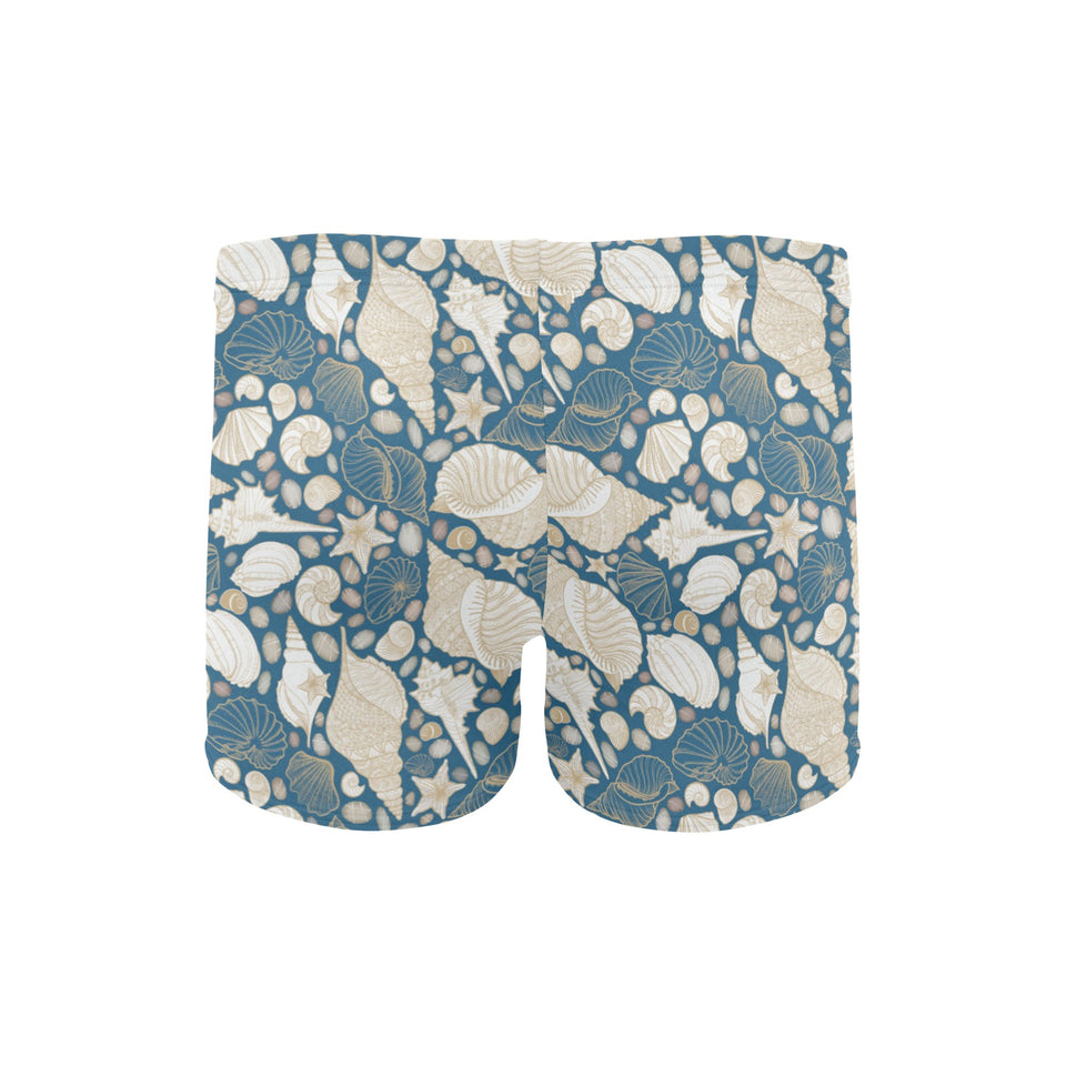 Sea turtle Polynesian Tribal design pattern Men's Swimming Trunks