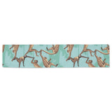 Monkey Palm tree background Table Runner