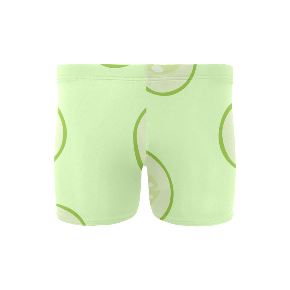 Cucumber pattern Men's Swimming Trunks