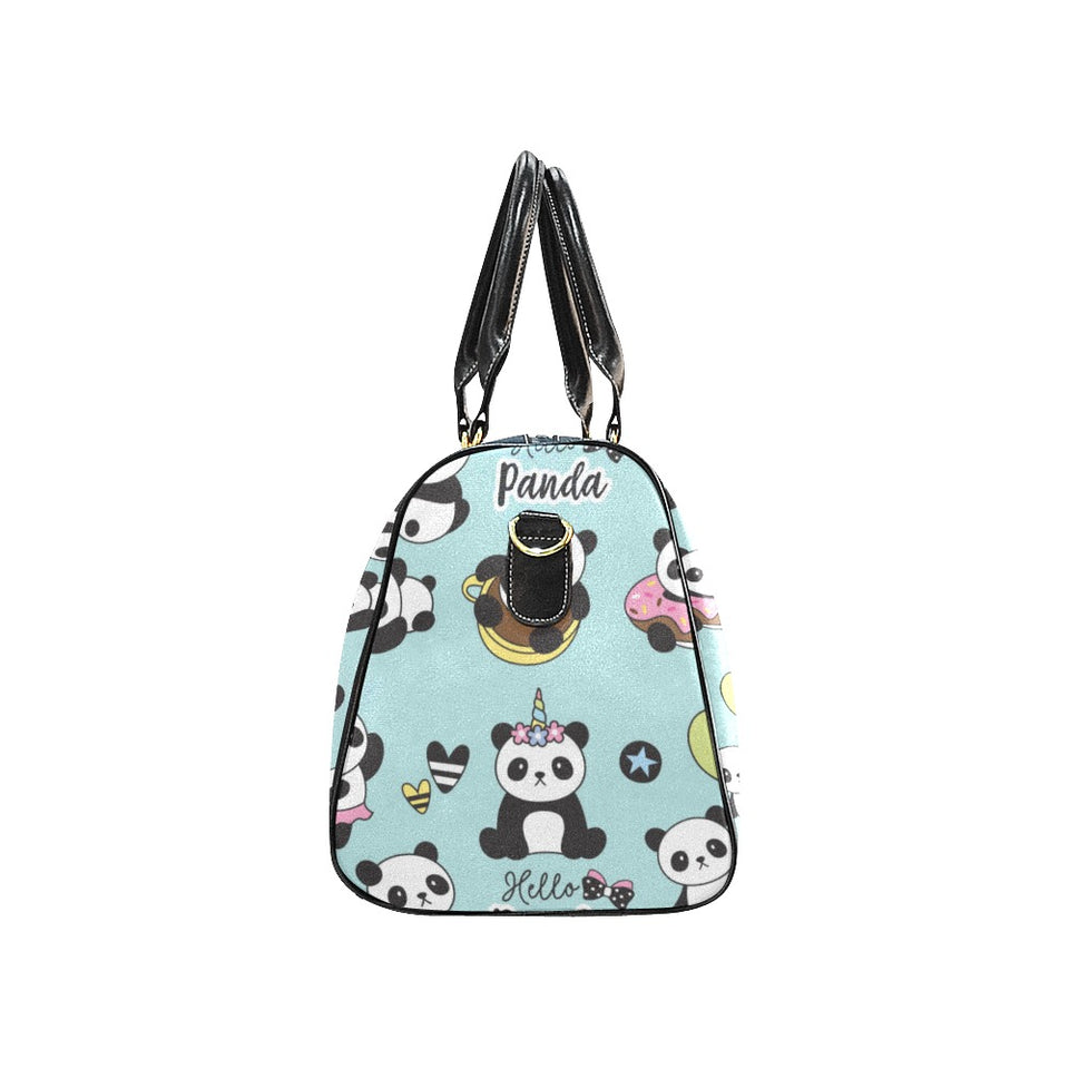 Cute baby panda pattern Travel Bag
