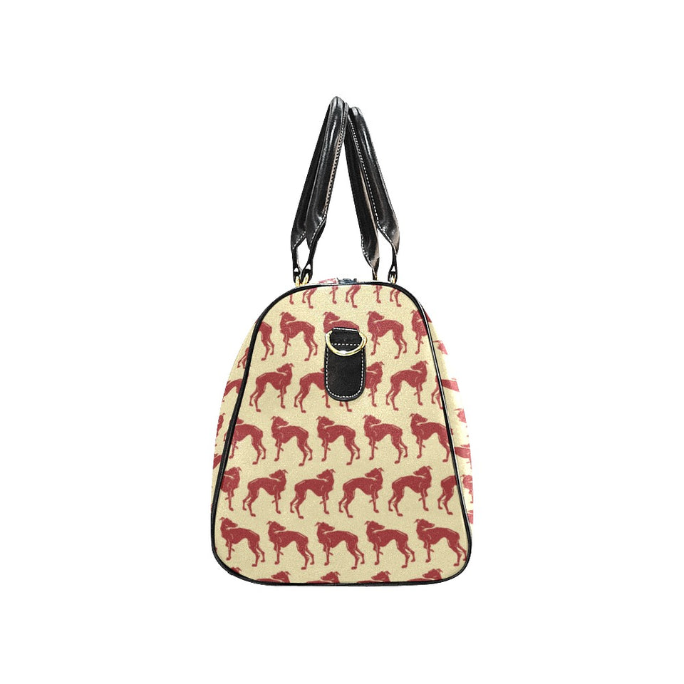 Greyhound Pattern Print Design 04 Travel Bag