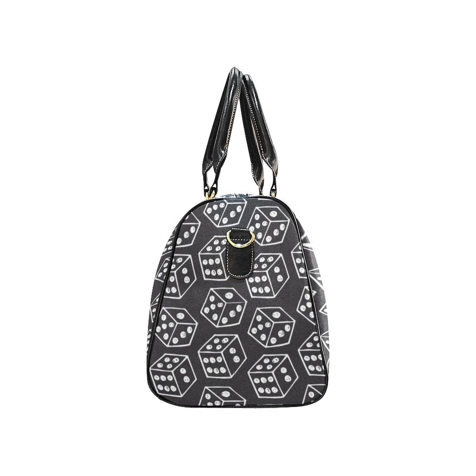 Dice Pattern Print Design 01 Travel Bag
