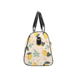 lemon flower leave pattern Travel Bag
