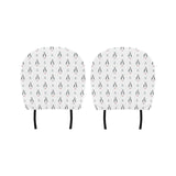 Penguin pattern Car Headrest Cover