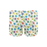 Chemistry Periodic Table Pattern Print Design 05 Men's Swimming Trunks