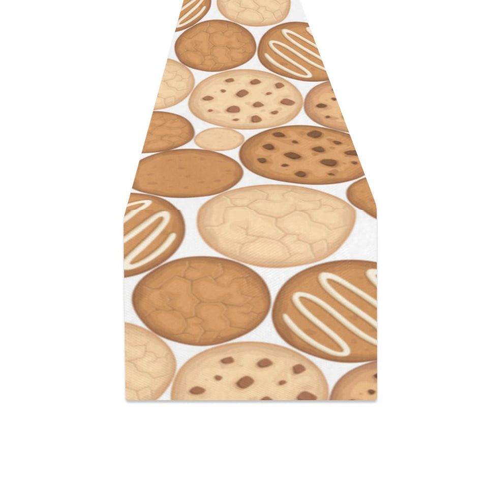 Various cookie pattern Table Runner