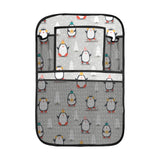 Cute Penguin christmas pattern Car Seat Back Organizer