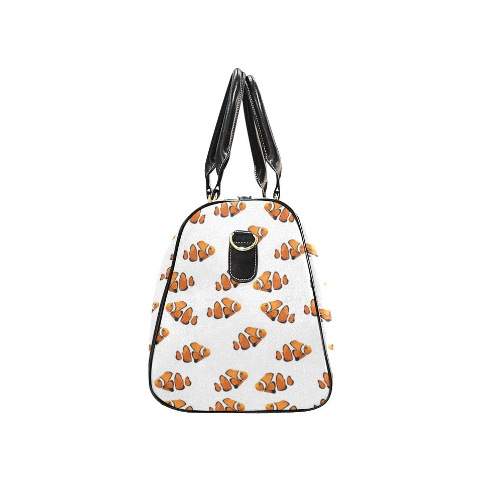 Clown Fish Pattern Print Design 03 Travel Bag