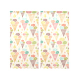 Ice cream cone pattern Gauze Curtain