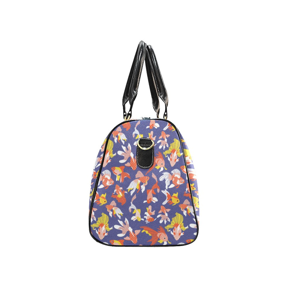 Goldfish Pattern Print Design 04 Travel Bag