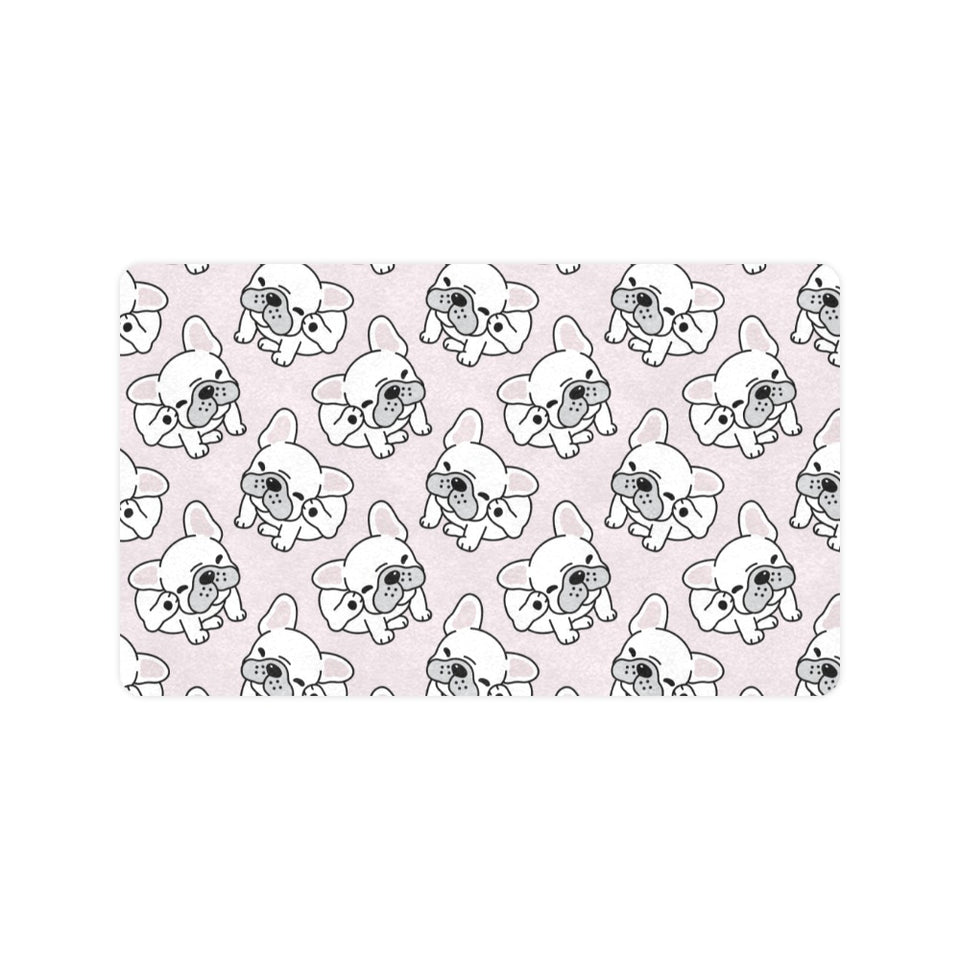 Cute french bulldog pattern Doormat