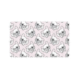 Cute french bulldog pattern Doormat