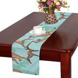 Monkey Palm tree background Table Runner