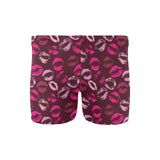 Lips Pattern Print Design 03 Men's Swimming Trunks