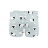 Sheep polka dot cloud pattern Men's Swimming Trunks