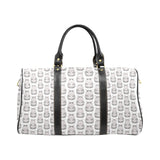 Hippopotamus Pattern Print Design 05 Travel Bag