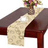 hand drawn peanuts pattern Table Runner