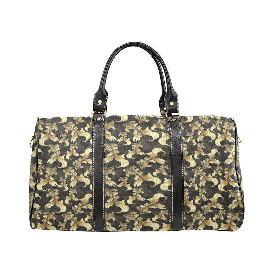 Goldfish Pattern Print Design 01 Travel Bag