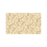 hand drawn peanuts pattern Doormat