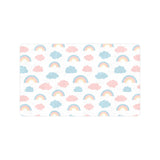 Cute rainbow clound pattern Doormat