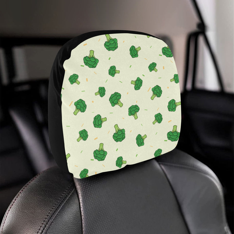 Broccoli pattern Car Headrest Cover