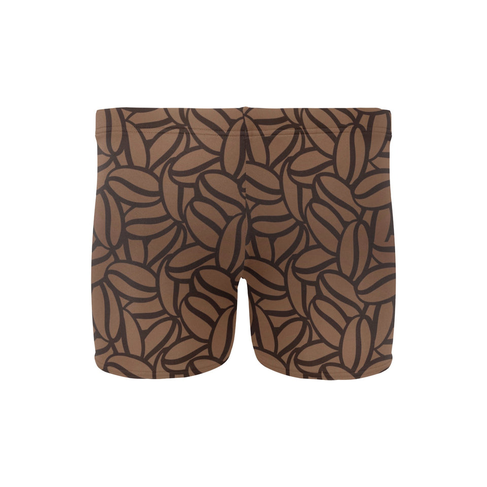 coffee bean pattern Men's Swimming Trunks