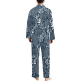 Coral Reef Pattern Print Design 05 Men's Long Pajama Set