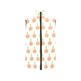 cute onions smiling faces Men's Padded Vest