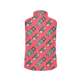 Camera Pattern Print Design 05 Men's Padded Vest