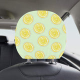 slice of lemon pattern Car Headrest Cover