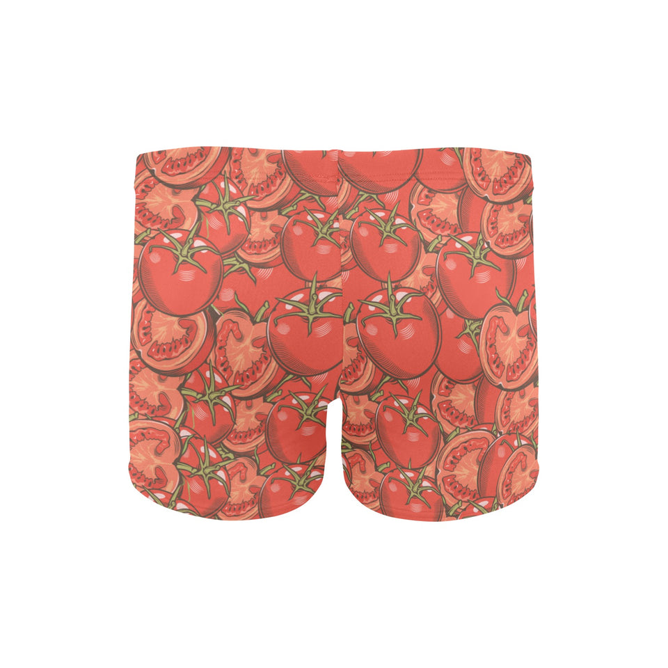 Red Tomato Pattern Men's Swimming Trunks