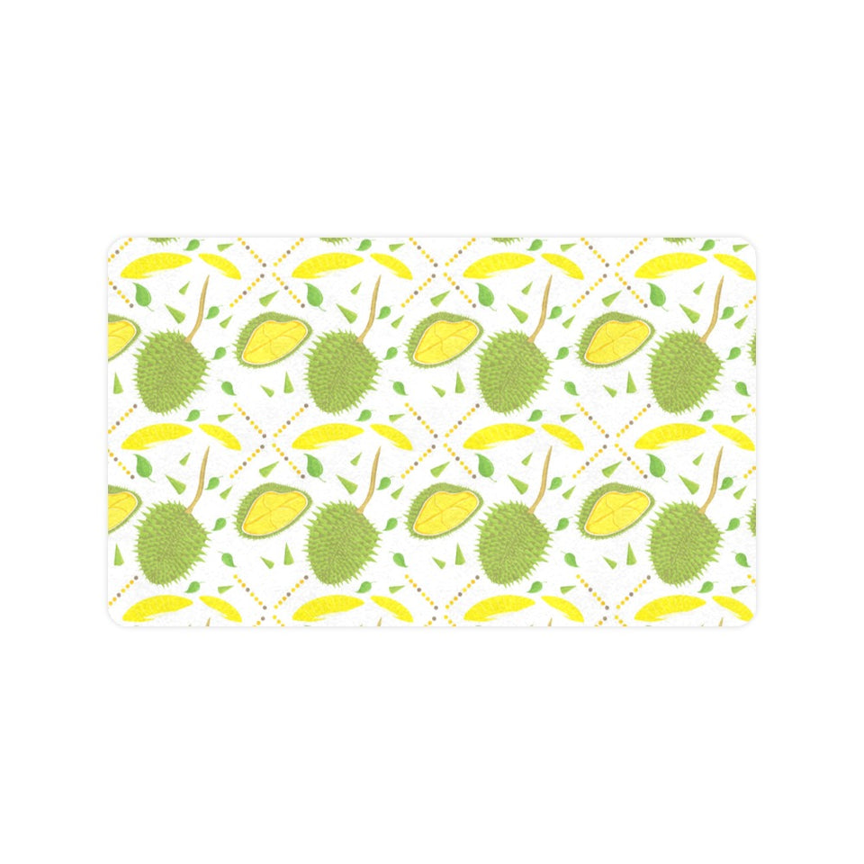 Durian pattern background Doormat