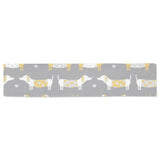 Cute dachshund dog pattern Table Runner