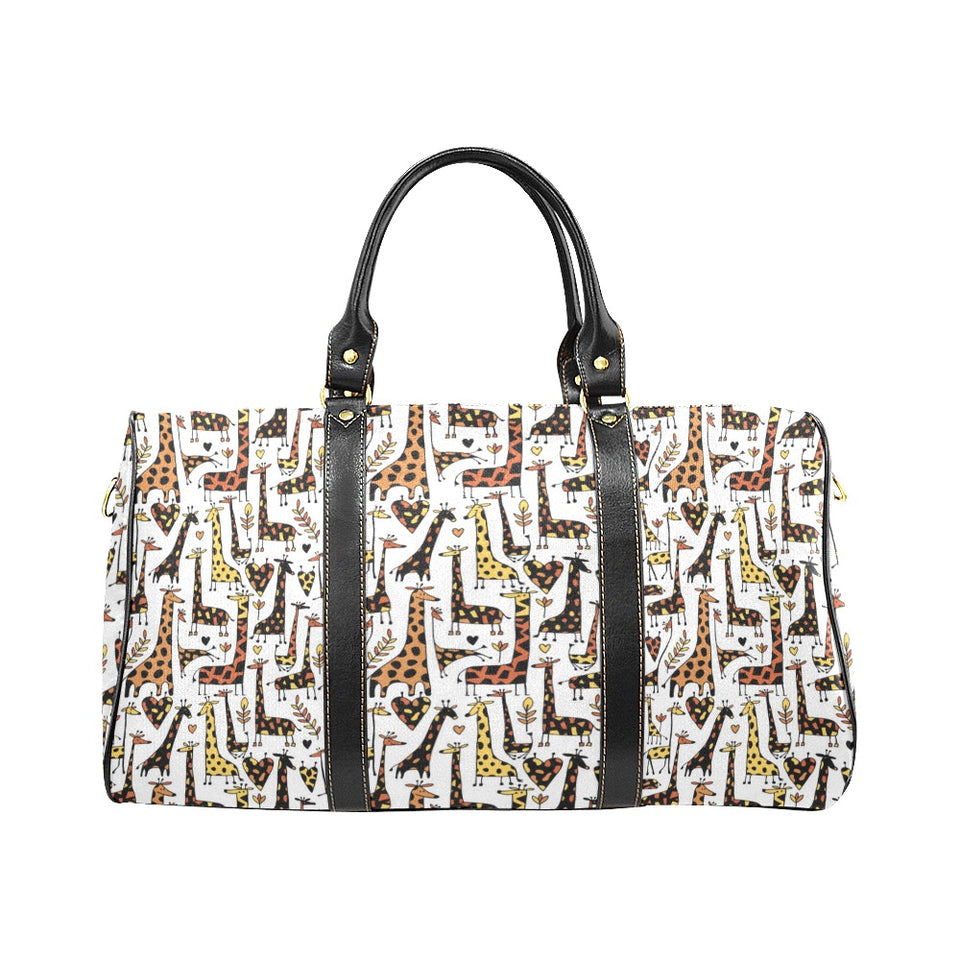 Giraffe Pattern Print Design 05 Travel Bag