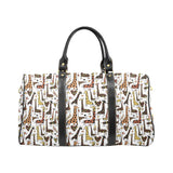 Giraffe Pattern Print Design 05 Travel Bag