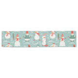 Cute snowman pattern Table Runner