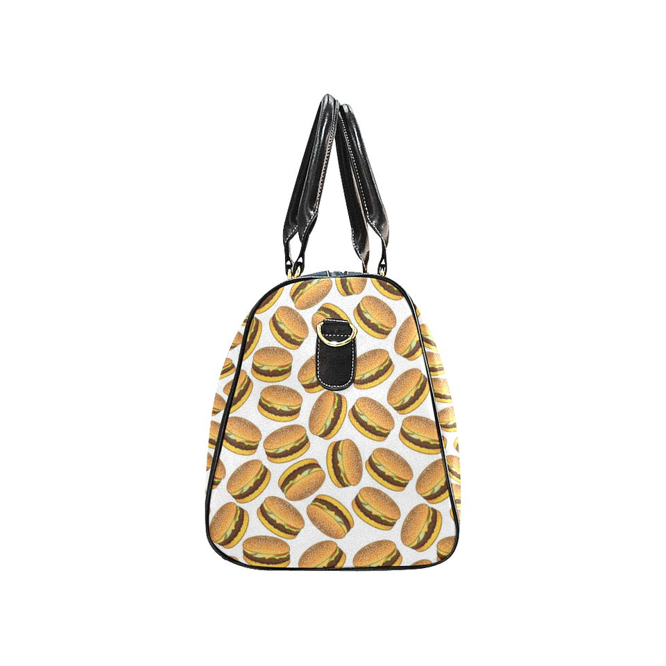 Hamburger Pattern Print Design 03 Travel Bag