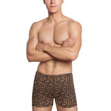 coffee bean pattern Men's Swimming Trunks