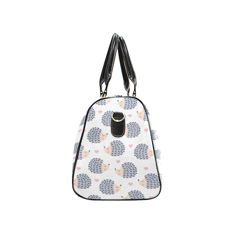 Hedgehog Pattern Print Design 04 Travel Bag