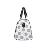Hedgehog Pattern Print Design 04 Travel Bag
