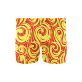 Fire flame design pattern Men's Swimming Trunks