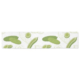 Cucumber sketch pattern Table Runner