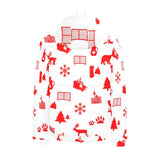 Canada Pattern Print Design 04 Men's Padded Hooded Jacket