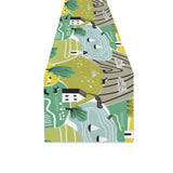Hand drawn windmill pattern Table Runner