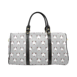 Bull Terrier Pattern Print Design 05 Travel Bag
