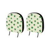Broccoli pattern Car Headrest Cover