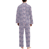 Indian Batik Style pattern Men's Long Pajama Set
